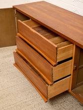 Load image into Gallery viewer, Vintage Buffet Credenza with 3 Drawers
