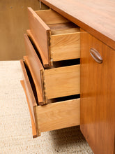 Load image into Gallery viewer, Vintage Buffet Credenza with 3 Drawers
