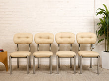 Load image into Gallery viewer, Chrome Vintage Dining Chairs
