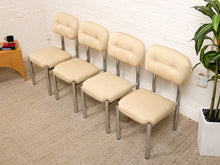 Load image into Gallery viewer, Chrome Vintage Dining Chairs
