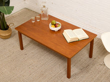 Load image into Gallery viewer, Teak Vintage Coffee Table
