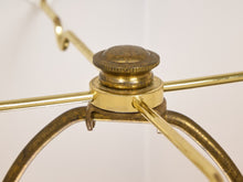 Load image into Gallery viewer, Brass Floor Lamp with Table
