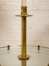 Load image into Gallery viewer, Brass Floor Lamp with Table
