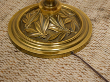Load image into Gallery viewer, Brass Floor Lamp with Table
