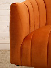Load image into Gallery viewer, Burnt Orange Swivel Chair
