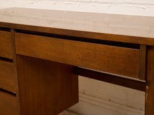Load image into Gallery viewer, Walnut Formica Top Desk
