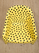 Load image into Gallery viewer, Yellow Black Dot Chair
