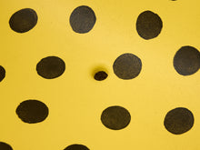 Load image into Gallery viewer, Yellow Black Dot Chair
