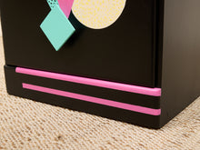 Load image into Gallery viewer, Tall Nightstand Memphis Style
