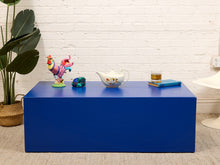 Load image into Gallery viewer, Cobalt Blue Mid Century Coffee Table
