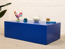 Load image into Gallery viewer, Cobalt Blue Mid Century Coffee Table
