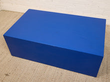 Load image into Gallery viewer, Cobalt Blue Mid Century Coffee Table
