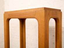 Load image into Gallery viewer, Oak Vintage Bookshelf with Glass

