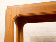 Load image into Gallery viewer, Oak Vintage Bookshelf with Glass
