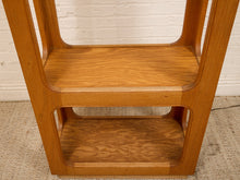 Load image into Gallery viewer, Oak Vintage Bookshelf with Glass

