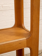 Load image into Gallery viewer, Oak Vintage Bookshelf with Glass
