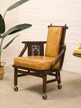 Load image into Gallery viewer, Orange Vintage Mid Century Armchairs

