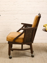 Load image into Gallery viewer, Orange Vintage Mid Century Armchairs
