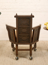 Load image into Gallery viewer, Orange Vintage Mid Century Armchairs
