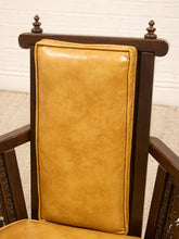 Load image into Gallery viewer, Orange Vintage Mid Century Armchairs
