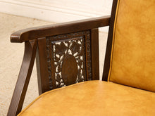 Load image into Gallery viewer, Orange Vintage Mid Century Armchairs
