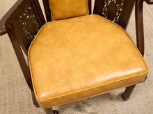 Load image into Gallery viewer, Orange Vintage Mid Century Armchairs
