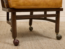 Load image into Gallery viewer, Orange Vintage Mid Century Armchairs
