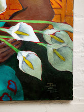 Load image into Gallery viewer, Calla Lilies by Jan du Toit South African Figurative Portrait Painting
