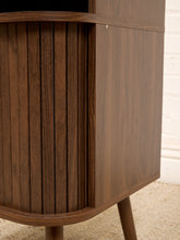 Load image into Gallery viewer, Tambour Door Nightstand
