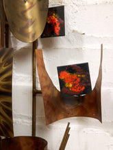 Load image into Gallery viewer, Mid-Century Modern Brutalist Wall Sculpture is a Copper and Brass Art Piece likely Designed by William Vose for Curtis Jere
