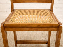 Load image into Gallery viewer, Oak Vintage Rattan Chair
