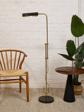 Load image into Gallery viewer, Brass Vintage Reading Lamp
