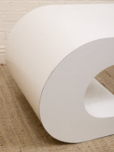 Load image into Gallery viewer, Pierre Cardin White Lacquer Waterfall Side Table
