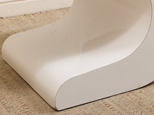 Load image into Gallery viewer, Pierre Cardin White Lacquer Waterfall Side Table
