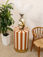 Load image into Gallery viewer, Orange and White Pedestal
