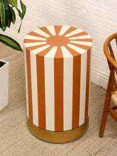Load image into Gallery viewer, Orange and White Pedestal
