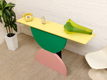 Load image into Gallery viewer, Memphis Style Entry Table
