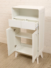 Load image into Gallery viewer, White Tall Narrow Cabinet

