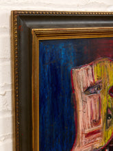 Load image into Gallery viewer, Geometric Figure by Spencer Collins Expressionist Portrait with Cubist Forms
