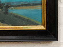 Load image into Gallery viewer, Moonlit Shore by Spencer Collins Framed Coastal Landscape Painting
