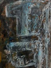 Load image into Gallery viewer, Figure at the Threshold by Spencer Collins Framed Expressionist Portrait Painting
