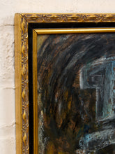 Load image into Gallery viewer, Figure at the Threshold by Spencer Collins Framed Expressionist Portrait Painting
