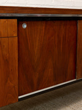 Load image into Gallery viewer, Walnut and Chrome Credenza
