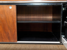 Load image into Gallery viewer, Walnut and Chrome Credenza
