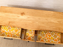 Load image into Gallery viewer, Vintage Sculptural Oak Wood Nine-Drawer Dresser
