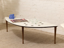 Load image into Gallery viewer, Vintage Mid-Century Biomorphic Coffee Table with Mosaic Inlay
