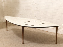 Load image into Gallery viewer, Vintage Mid-Century Biomorphic Coffee Table with Mosaic Inlay
