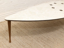 Load image into Gallery viewer, Vintage Mid-Century Biomorphic Coffee Table with Mosaic Inlay
