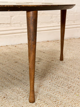 Load image into Gallery viewer, Vintage Mid-Century Biomorphic Coffee Table with Mosaic Inlay
