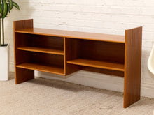 Load image into Gallery viewer, Teak Low Profile Bookshelf
